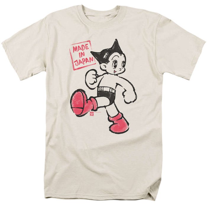 Astro Boy Made in Japan Classic Cartoon Logo T-Shirt