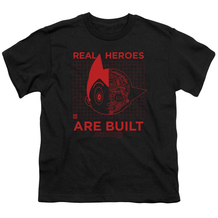 Astro Boy Real Hero heroes are Built Kids T-Shirt