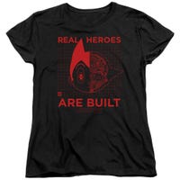 Astro Boy Real Hero heroes are Built Womens T-Shirt