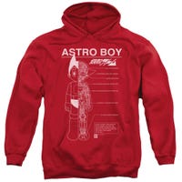 Astro Boy Schematics Anatomy of Astroboy Hoodie