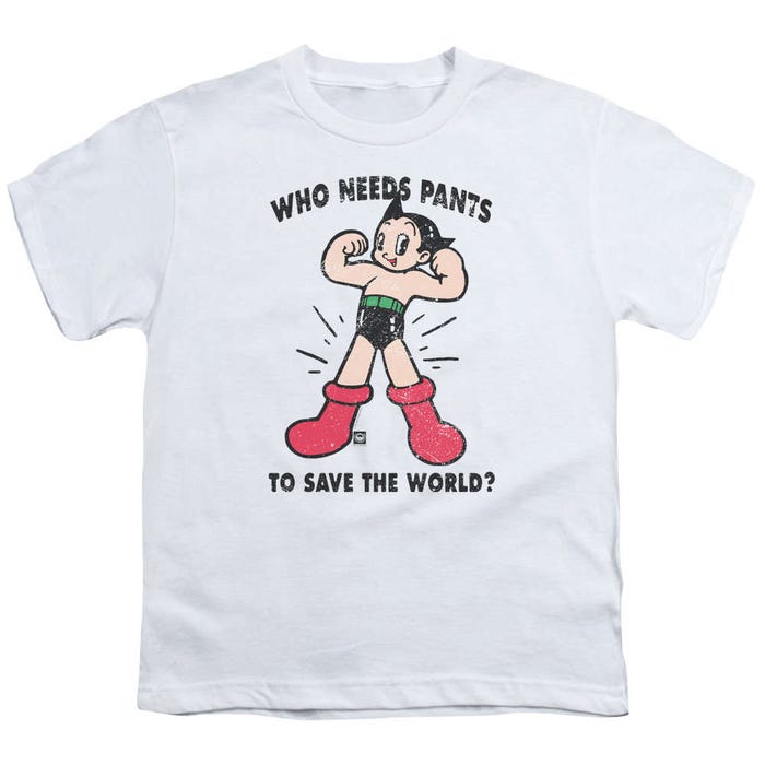 Astro Boy Who Needs Pants… To Save the World? Kids T-Shirt
