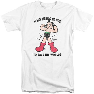 Astro Boy Who Needs Pants… To Save the World? Tall T-Shirt