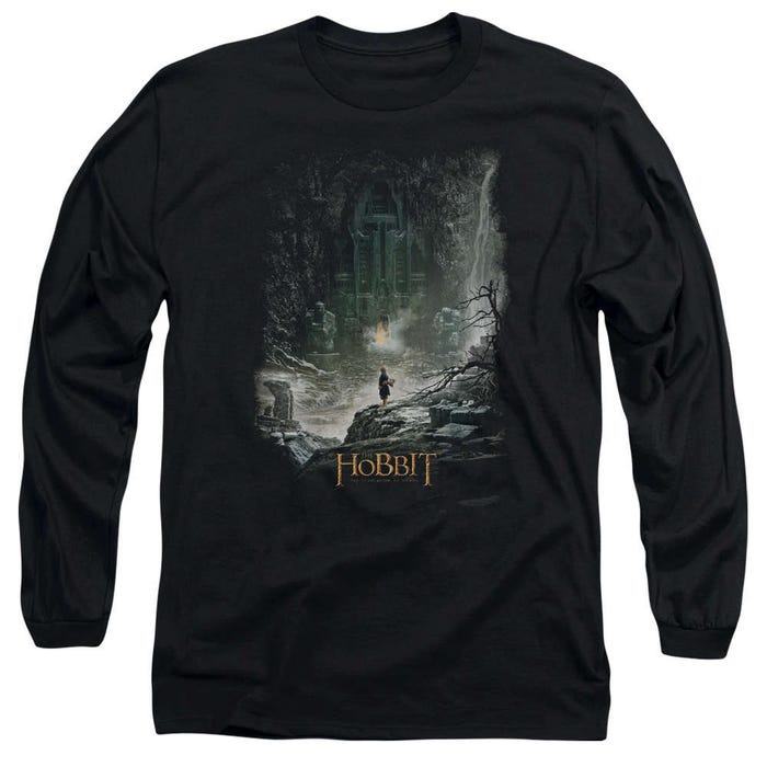 At Smaugs Door The Hobbit Long Sleeve Shirt