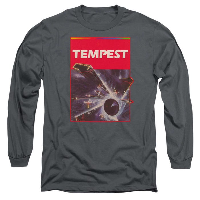 Atari - Tempest Box Art Long Sleeve Shirt