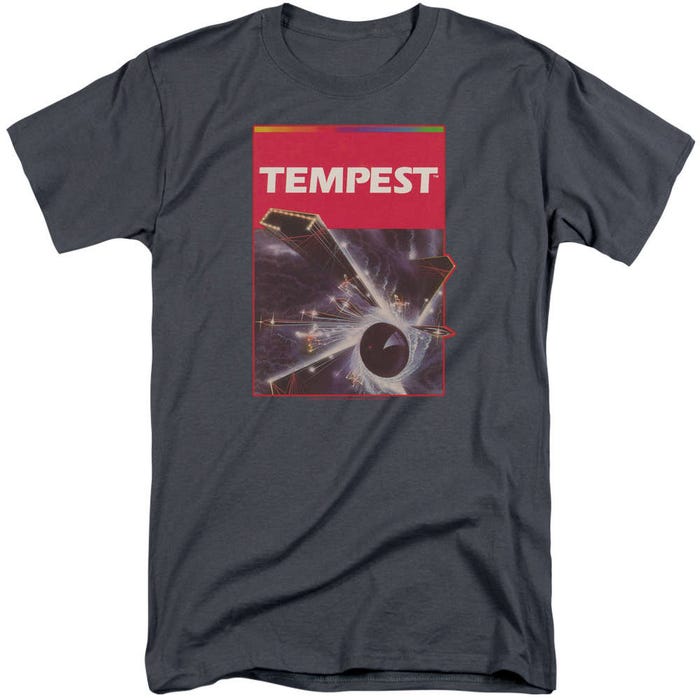 Atari - Tempest Box Art Tall T-Shirt