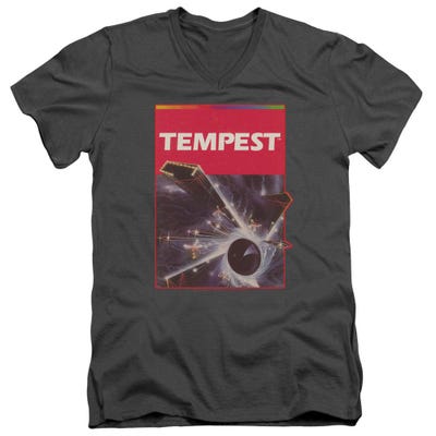 Atari - Tempest Box Art V-Neck T-Shirt
