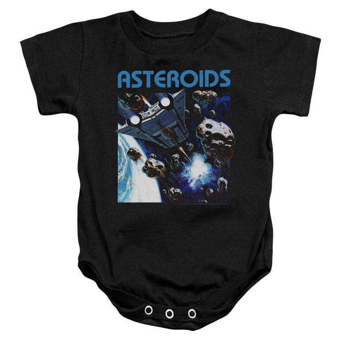 Atari 2600 Asteroids Baby Bodysuit