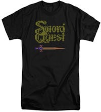 Atari 8 Bit Sword Quest Tall T-Shirt