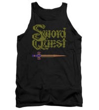 Atari 8 Bit Sword Quest Tank Top