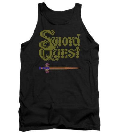 Atari 8 Bit Sword Quest Tank Top