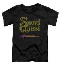 Atari 8 Bit Sword Quest Toddler T-Shirt