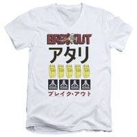Atari Breakout Repeat V-Neck T-Shirt