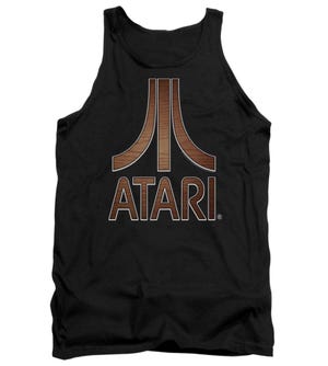 Atari Classic Wood Emblem Tank Top