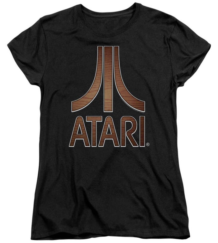 Atari Classic Wood Emblem Women's T-Shirt