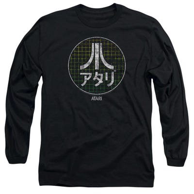 Atari Japanese Grid Long Sleeve Shirt