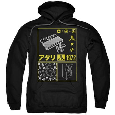 Atari Kanji Squares Hoodie