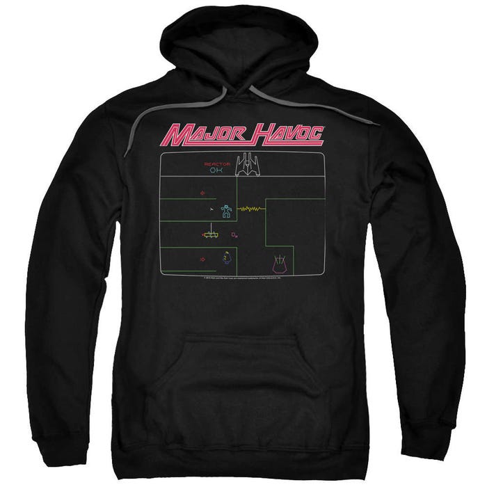 Atari Major Havoc Screen Hoodie