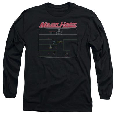 Atari Major Havoc Screen Long Sleeve Shirt