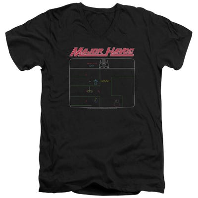 Atari Major Havoc Screen V-Neck T-Shirt