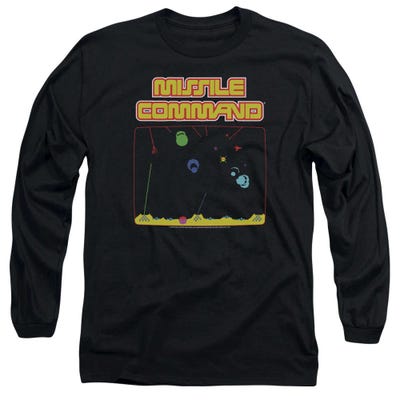 Atari Missle Screen Long Sleeve Shirt