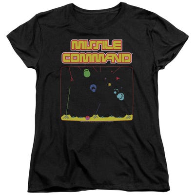 Atari Missle Screen Womens T-Shirt