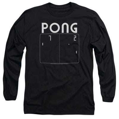 Atari Pong Screen Long Sleeve Shirt