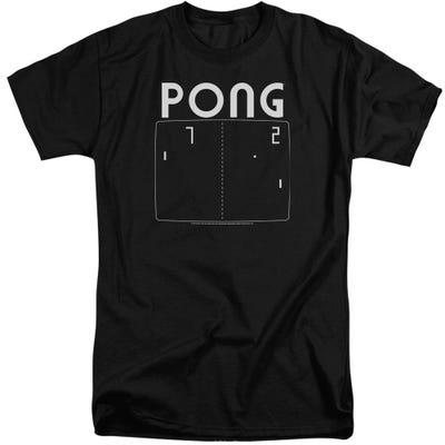 Atari Pong Screen Tall T-Shirt