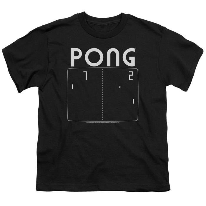 Atari Pong Screen Kids T-Shirt