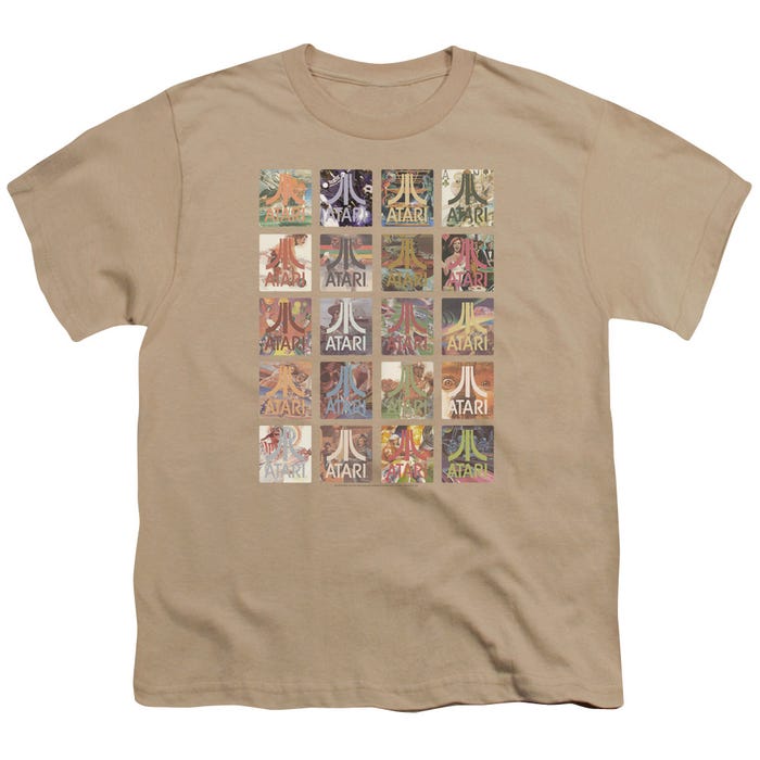 Atari 20 Games Vintage Retro Kids T-Shirt