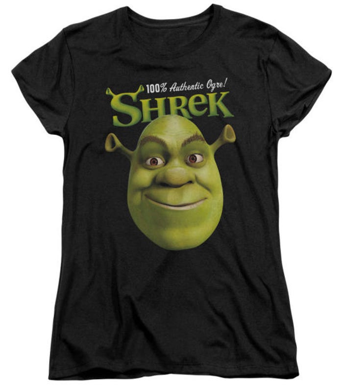 Authentic Shrek Womens T-Shirt