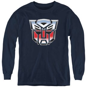 Autobot Transformers Kids Long Sleeve Shirt