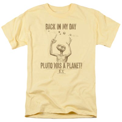 Back In My Day Pluto Was A Planet E.T. Extra-Terrestrial T-Shirt