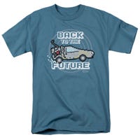 Back to the Future 8 Bit Future Delorean T-Shirt