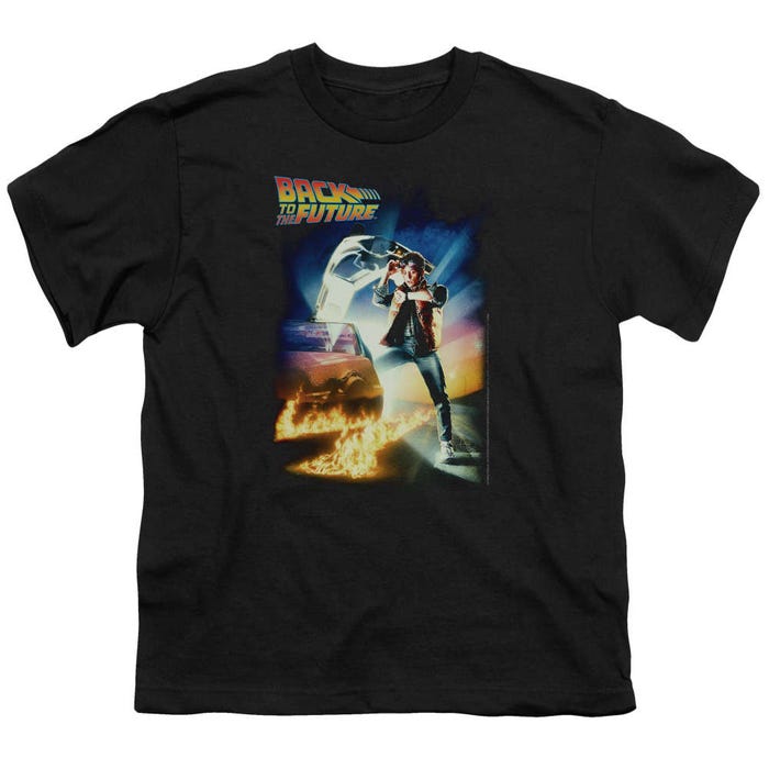 Back to the Future Classic Movie Poster Kids T-Shirt