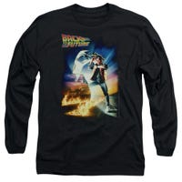 Back to the Future Classic Movie Poster Long Sleeve Shirt