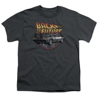 Back to the Future Delorean Time Machine Kids T-Shirt