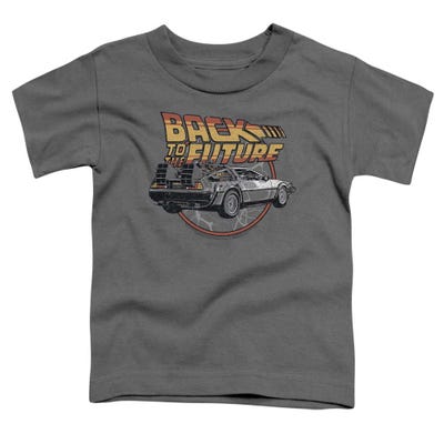 Back to the Future Delorean Time Machine Toddler T-Shirt