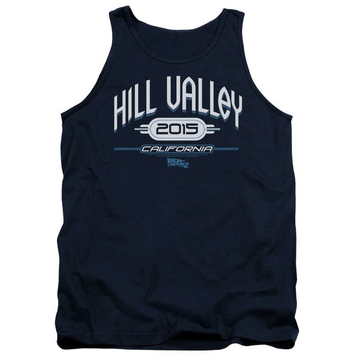 Back to the Future Hill Valley 2015 California Tank Top