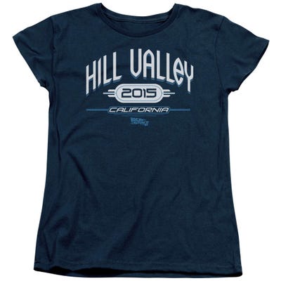 Back to the Future Hill Valley 2015 California Women's T-Shirt