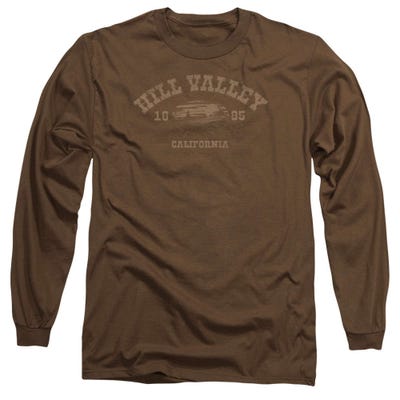 Back to the Future Hill Vally High 1885 Vintage Logo Long Sleeve Shirt