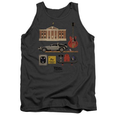 Back to the Future Items Mash UP Tank Top