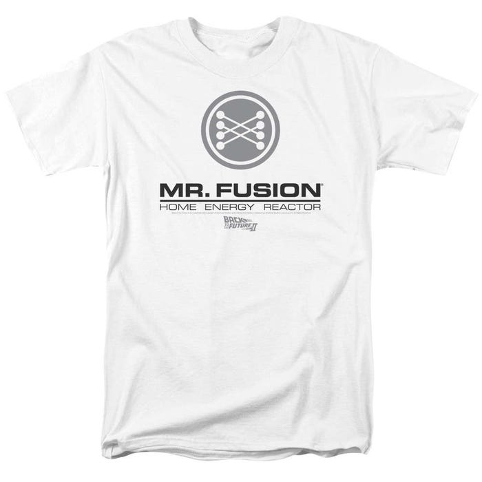 Back to the Future Mr. Fusion Home Energy Reactor Logo T-Shirt