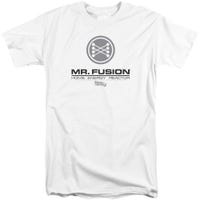 Back to the Future Mr. Fusion Home Energy Reactor Logo Tall T-Shirt