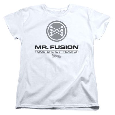 Back to the Future Mr. Fusion Home Energy Reactor Logo Women's T-Shirt