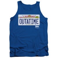 Back to the Future Outatime License Plate California Tank Top