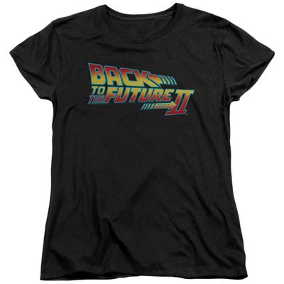 Back to the Future Part 2 Classic Logo Women's T-Shirt