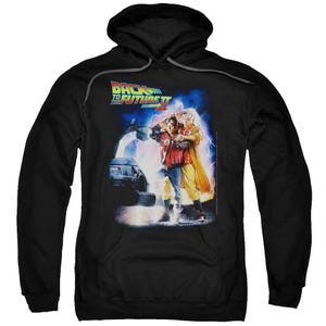 Back to the Future Part 2 Movie Poster Hoodie