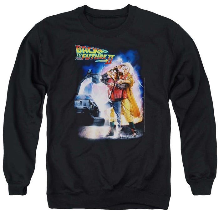 Back to the Future Part 2 Movie Poster Sweatshirt