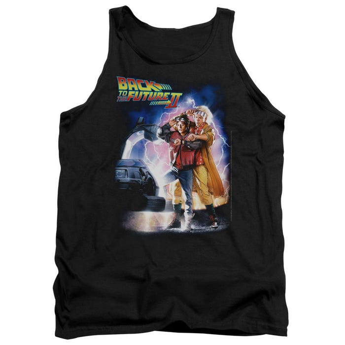 Back to the Future Part 2 Movie Poster Tank Top