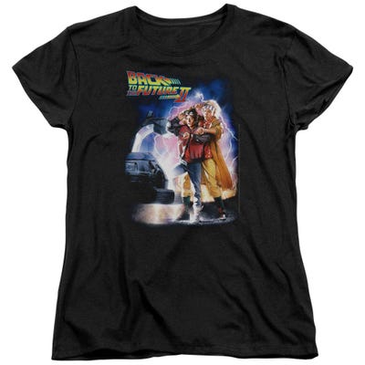Back to the Future Part 2 Movie Poster Women's T-Shirt